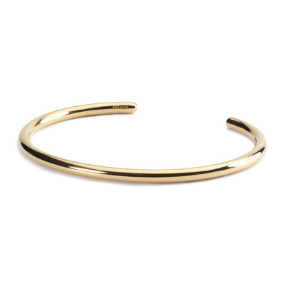 Twisted Gold Bangle with Black Onyx